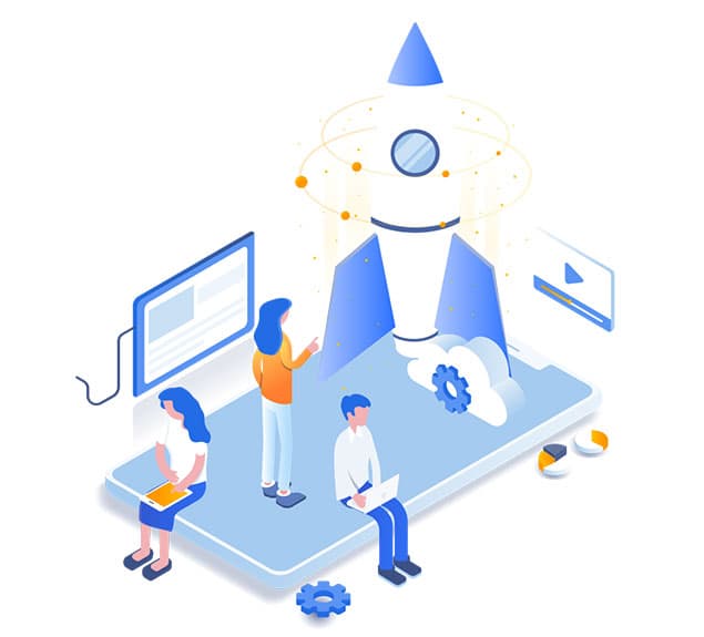 Business solution illustration