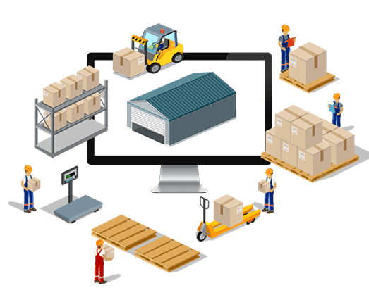 Warehouse Management Graphic